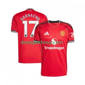 Koszulka Manchester United Alejandro Garnacho 17 Domowe Koszulki Piłkarskie 2025-2026 Krótki Rękaw